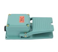 Jeanoko Pedal de Pie Interruptor de Pedal de Aleación de Aluminio Resistente para Instrumento Médico Equipo Textil Dispositivo de Soldadura