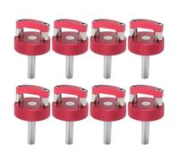 Jeanoko Perno de Techo Rígido de Aleación de Aluminio de Liberación Rápida para JK, JL, JT, Fácil Instalación para Entusiastas Experimentados, 6 Tornillos para una Funcionalidad Mejorada y