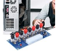 Jeanoko Placa de Fuente de Alimentación ATX de Alta Seguridad XH-M229 para Centralita de Chasis de Computadora, 24 Pines, Tamaño Portátil para Entusiastas del Bricolaje