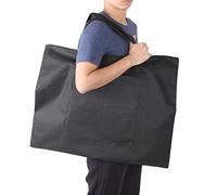 Jeanoko Portafolio de Arte, Bolsa para Tablero de Dibujo A2, Estuche de Almacenamiento de Lona Oxford para Tablero de Pintura, Mapa de Documentos, con Cierre de Cremallera y Correa