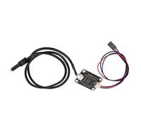 Jeanoko Sensor de Conductividad del Agua, Módulo de Monitoreo de la Calidad del Agua de Alta Precisión, Probador de Bricolaje para Hidroponía Doméstica Blanco 42x32 Mm