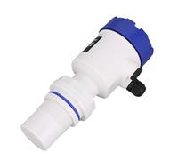 Jeanoko Sensor de Nivel de Líquido con Pantalla LED Ultrasónica, Transmisor Multifuncional de Sensor de Nivel de Agua para Tratamiento de Agua, Material ABS