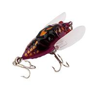 Jeanoko Señuelo de Pesca Snakehead Bass Killer, Cebo para Cigarras con Colores Brillantes y Sonajero Fuerte para Pesca en Agua Dulce, Paquete de 2