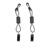 Jeanoko Silbato de Seguridad de Emergencia Silbato de SeñAl de Sonido Fuerte y Duradero para Actividades Al Aire Libre con Cordón, Paquete de 2 para Acampada Marina, Senderismo, Navegación