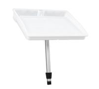 Jeanoko Tabla de Cebo para Barcos Mesa de Corte Ajustable Premium para Barcos de Pesca Tabla de Filete con Escala para Pescadores y Pescadores Aleación de Aluminio Polipropileno 18.11 X 14.57 Pulgadas