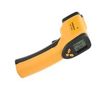 Jeanoko Termómetro Infrarrojo Medición Precisa Herramienta de Medición de Temperatura Portátil para Tubería de Agua Caliente Capa de Aislamiento ABS 12:1 para Conexión Eléctrica Adecuado para