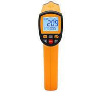 Jeanoko Termómetro sin Contacto GM1850 Probador de Temperatura Infrarrojo Portátil de Alta Precisión para Uso Industrial Material ABS Duradero
