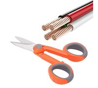 Jeanoko Tijeras de Cuchilla de Fibra, Cizallas de Cable Eléctrico con Cuchilla Micro Serrada para la Ingeniería de Fibra óptica de Telecom CATV