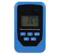 Jeanoko TL-505 Registrador de Datos de Temperatura y Humedad Termohigrómetro Digital Multifuncional de Alta Precisión para Uso Industrial Material ABS 1 Unidad