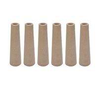 Jeanoko Tubos de Bobinado de Lana Multifuncionales, 6 uds., para Tejer Fácilmente Bolas de Hilo, Material de Papel Ligero
