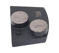 Jeanoko Zapatos de Pulido de Diamante, Bloque de Pulido de Hormigón Resistente Al Desgaste para Eliminación de Pintura, Grano 16, 3 Piezas para la Vida Diaria de la Industria