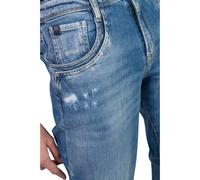 Jeans 400/28 de cintura alta destruidos para mujer Le Temps des cerises Revers N°3 26