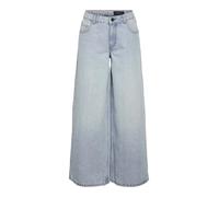 Jeans Anchos 26 Azul