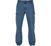Jeans Cargo Para Hombre Urban Classics Straight Leg De Algodón Denim Nuevos