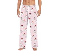 Jeans con Bolsillos Laterales Hombre Impermeables Running Piratas Clasico Esqui Puño Sastre Elástico Elegante Puertas Cuadriculados Pants Seda Muy Calor Puños Mayores Wars Star Entre