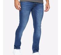 Jeans De Mezclilla Slim Fit Clásicos Para Hombre Crosshatch Buraca Stone Wash