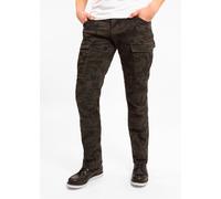 John Doe Stroker Cargo XTM Pantalones textiles de motocicleta, multicolor, tamaño 36 para Hombres
