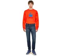 Jeans Diesel D-Strukt Para Hombre Slim Stretch En Azul Oscuro UK 30 - 34