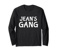 Jean's Gang First Name Jean Bachelor Party Wedding Manga Larga