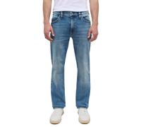 Jeans Mustang Para Hombre TRAMPER STRAIGHT Corte Recto Azul - Denim Azul Claro