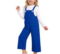 Jeans NiñAs-Mono De ActuacióN para NiñAs, Bonitos Pantalones con Tirantes para NiñOs, para Coro De Baile Y Disfraz.