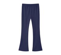 Jeans NiñAs-Pantalones Casuales EláSticos Suaves De Cintura Alta para NiñAs con Bolsillos, CóModos para Uso Diario.