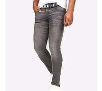 Jeans Slim Fit Clásicos De Moda Para Hombre Crosshatch Barbeck Lavado Negro