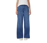 Jeans Suri/Regular Fit/High Rise/Wide Leg, Azul, 42W / 32L