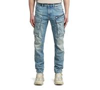 JEANS Uomo G-STAR D23077 D499 ROVIC ZIP 3D REGULAR TAPERED H484 VINTAGE CUMULUS BLUE