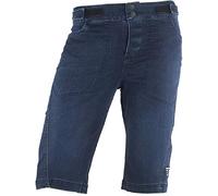 Jeanstrack Pantalon Vaquero Corto para Uso Deportivo en Tejido Jeans Elastico para Hombre (XL, Jeans Navy)