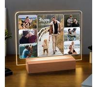 JeathFea Lampara Personalizada con Foto - Regalo Personalizado para Papá - Regalos Originales para Papá - Ideas Regalos para Papá san Valentin Cumpleaños - Regalo dia de la Padre 2024