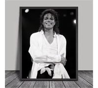 JEBGOEHS Póster de Michael Jackson - Lámina Artística Mural Moderna, Decoración de Pared para Dormitorio y Salón, Póster Vintage Sin Marco (50x70 cm)