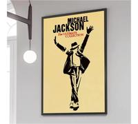 JEBGOEHS Póster de Michael Jackson - Lámina Artística Mural Moderna, Decoración de Pared para Dormitorio y Salón, Póster Vintage Sin Marco (50x70 cm)