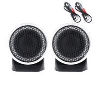 jebyltd Altavoces Tweeter Cúpula Seda Automóviles Interferencias Magnéticas Reducidas para Entusiastas Música Capas Sonido Ricas Profesionales 2 Piezas Actualizaciones Sonido