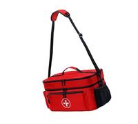 jebyltd Bolsa ajustable de tela con múltiples bolsillos, organizadores de suministros portátiles adecuados para viajes, hogar y organizadores de viaje, Red, Talla única