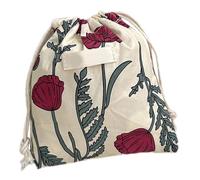 jebyltd Bolsa de cosméticos portátil con pequeña impresión floral para viajes y uso diario organizado, E, Belleza masiva
