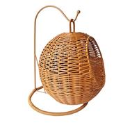 jebyltd Cesta Moderna De Gatos Colgantes Casa De Cama Hmmock Swing House para Gatos para Dormir Swing Sugio Interior Inmitación Hamaca Ratán