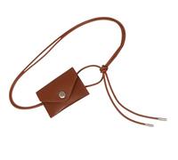 jebyltd Cinturón de embalaje de cintura de moda ajustable de cuero PU bolsa de cadera para mujeres diario esencial para el uso diario
