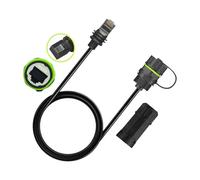 jebyltd Conector De Acoplamiento Industrial RJ45 Cable Extensión Impermeable Extensor Montaje En Panel para Montaje En Panel Gen3 Acoplador Ethernet Industrial