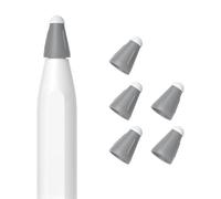 jebyltd Cubierta De Puntas Fibra Silicona Ligera Y Resistente Desgaste para Lápiz 1/2/3 Funda Protectora Antideslizante Escritura Cubierta Bolígrafo Capacitivo Repuesto 5 Uds.