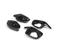 jebyltd Cubiertas De Reemplazo Vidrio Lateral 51168746847 51168746848 Construcción ABS Negra Función Plegable Sin Interferencias Protector Espejo Retrovisor