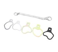 jebyltd De Corrección Ajuste Inclinación 41620 Resistencia Adecuados para Camiones Juego 6 Piezas con Llave Doble 21 Mm/24 Mm Kit Inclinación Ruedas para Técnicos