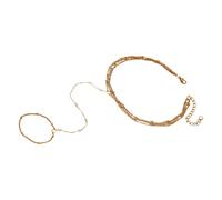 jebyltd Elegante Cadena De Pulsera Vinculada Pulsera Moderna Adecuado Para Las Mujeres Jóvenes Capa
