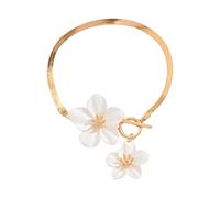 jebyltd Elegante joya de tobillo con cierre ajustable de hierro para ropa casual, festival, regalo para los amantes de la cadena de hierro con cierre ajustable, One Size, como se describe
