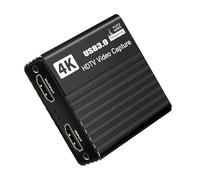 jebyltd Tarjeta De Captura Vídeo 4K HDTV USB3.0 Grabador Grabador 1080P 60fps para Transmisión En Monitor Dispositivo Captura Aluminio
