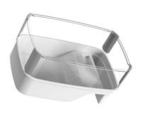 jebyltd Terrapins - Caja de alimentación para tortugas con plataforma crisol, herramienta de reproducción de pequeños reptiles con tapón de drenaje inferior para tanques de acuario