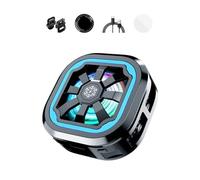 jebyltd Ventilador de refrigeración semiconductor con clip trasero, control inteligente AI, disipador de calor de bajo ruido para Game 3 Gear ajustable, accesorio de refrigeración mejorado para
