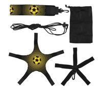 Jecdfs Fútbol Kick Throw Trainer Entrenamiento Fútbol Niñoara Mejorar Habilidades de Control del Balón, Kit Entrenamiento Futbol,Incluye Bolsa de Transporte, Regalo para Cumpleaños y Navidad