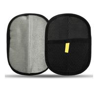 Jecdfs Guantes Quitapelos para Mascotas de Doble Cara, Manopla Quita Pelos de Mascota, Reutilizables, para Gatos y Perros, Eliminador de Pelo Estático, para Limpieza de Ropa y Muebles - 2 Piezas