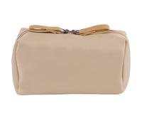 Jecdfs Mini Bolsa de Maquillaje portátil de Gran Apertura, Neceser Mujer, Neceser pequeño, para el Dormitorio y el baño, Bolso de Mano con Muchos Compartimentos, para Llevar y para casa